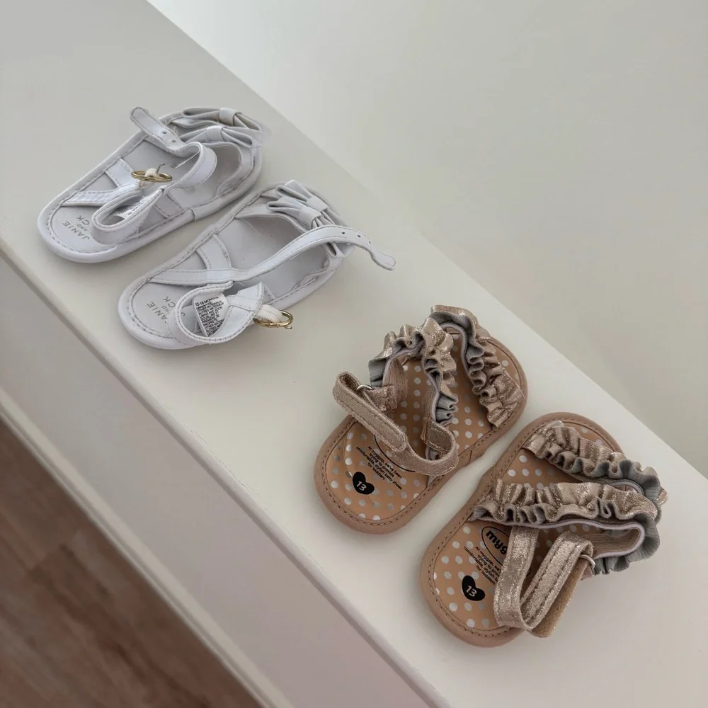 Set of TWO Baby Sandals